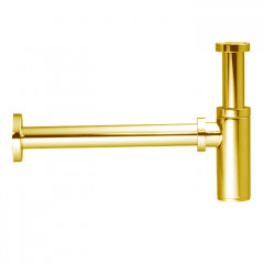 Nicolazzi Scarichi Сифон маленький 1"1/4 без донного клапана, цвет Gold