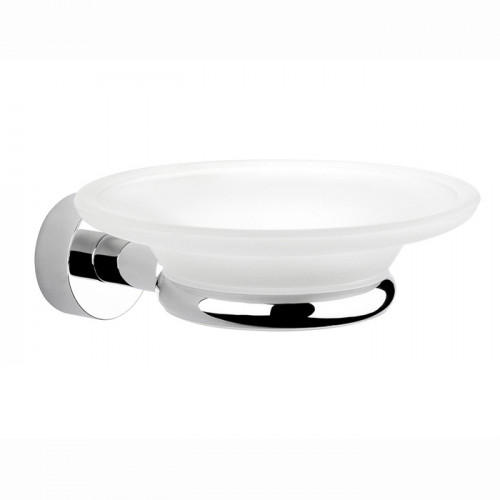 Nicolazzi Accessori bagno Minimale Мыльница, цвет: хром/белый
