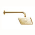Nicolazzi Doccia Верхний душ, 200мм, цвет: antique gold opaco
