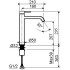 Plumberia Selection IXO Смеситель высокий для раковины h285 mm без д/к, медь брашированная