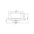 Plumberia Selection Трап душевой PS WALLDRAIN 6x30 встраив.в стену, с накл.из нерж.сталь, горизонт. выпуск Ду 50мм,40л/мин, браш.нерж.сталь