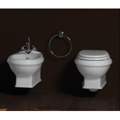 SIMAS Arcade Биде подвесное 37х53см с 1 отв. под смеситель, цвет белый