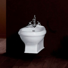 SIMAS Arcade Биде подвесное 37х53см с 1 отв. под смеситель, цвет белый