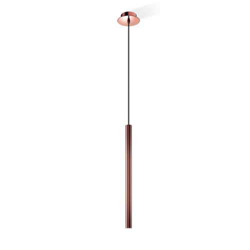 Decor Walther Pipe 1 D Светильник потолочный 3.5xh70-220см с диммером, светодиодный, 1x LED 6.5W, цвет: розовое золото ЗАКАЗ ПО ЗАПРОСУ