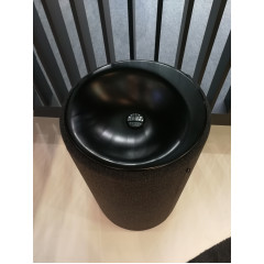 Bette Lux Oval Couture Раковина встраиваемая диаметр 550 , без отв под смеситель, цвет черный матовый 400