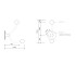 Decor Walther Classic HAK2 Крючок двойной, цвет: хром