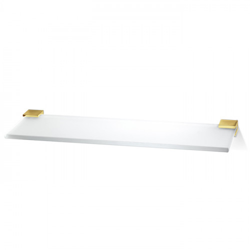 Decor Walther Corner GLA60 Полочка стеклянная 60x12см, цвет: золото