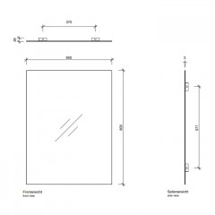 Decor Walther Space 06080 Зеркало 60x80см