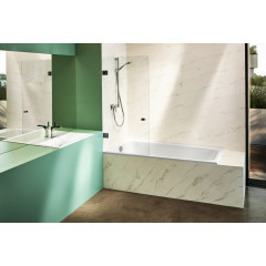 Bette Space M Ванна ассимметричная встраиваемая с шумоизоляцией 170х90/75х42 см, исполнение левое, цвет белый (спеццена со склада!)