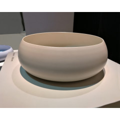 BETTECraft Раковина-чаша на столешницу круглая , 35х35х12 cм, без отв. под смеситель и перелива, цвет флинт 414