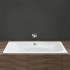 BETTE Duo Ванна 180*80*42 см с шумоизоляцией, BetteGlasur ® Plus, цвет:белый (для стандартного слива-перелива)