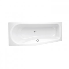 Bette Luna Ванна прямоугольная с шумоизоляцией 170х75х45 см, область ног справа, с покрытием антислип, BetteGlasur® Plus, цвет белый