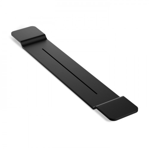 Decor Walther Black Stone WAN Полка для ванны 95x30 см, цвет: черный матовый
