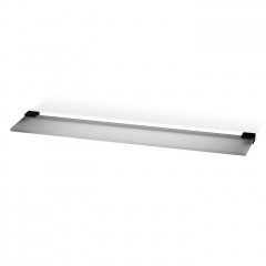 Decor Walther Corner GLA60 Полочка стеклянная 60x12см, цвет: черный матовый