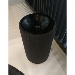 Bette Lux Oval Couture Раковина встраиваемая диаметр 550 , без отв под смеситель, цвет черный матовый 400