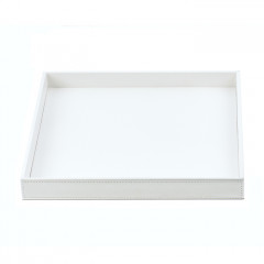 Decor Walther Brownie Tab Q Лоток универсальный 26x22см, цвет: белая кожа