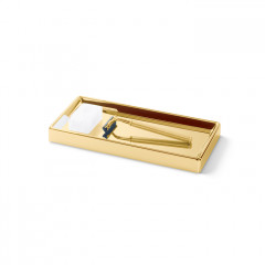 Decor Walther DW 345 Бокс универсальный 25x12x2см, цвет: золото