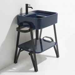 SIMAS HOP Раковина чаша подвесная 60x50xh18 см, без отв. для смесителя, цвет CAPRI