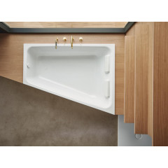 Bette Space L Ванна встраиваемая с шумоизоляцией 170х130х42 см, исполнение левое , цвет белый (без ножек B50-0015)