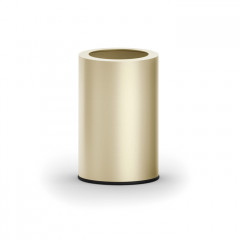 Decor Walther Rooms Ведро для мусора со вставкой из нерж стали 32х20х20 см, цвет Gold matt