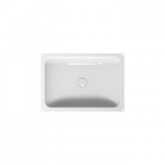 BETTE One Раковина встраиваемая под столешницу 434×416×130 мм, без отв под смес.с перел. с крепл. в компл.цвет белый