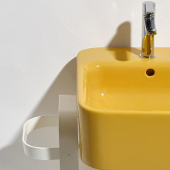 SIMAS HOP Раковина чаша подвесная 60x50xh18 см, без отв. для смесителя, цвет NARCISO