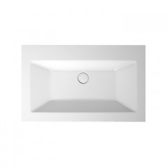 BETTE Loft Раковина встраиваемая сверху 800х495х100 мм, без перелива, без отв под см. цвет белый (СПЕЦЦЕНА со склада)