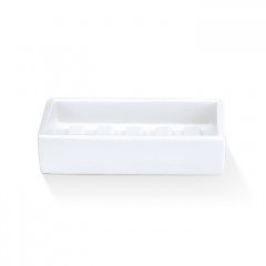 Decor Walther DW 615 Мыльница настольная, фарфор, цвет: белый