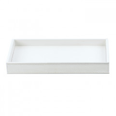 Decor Walther Brownie Tab M Лоток универсальный 22x10.5см, цвет: белая кожа