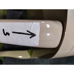 SIMAS Lante Деревянная тумба под раковину LA10, 59*46,5*h75см, цвет тортора глянцевый (НЕ производится!) - уценена из-за дефектов