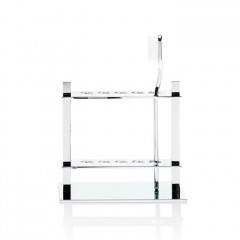 Decor Walther DW 330 Держатель для зубных щёток 15x7x13.5см, настольный, цвет: хром