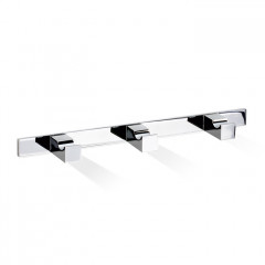 Decor Walther Corner HAK3 Панель с 3 крючками 18x4см, цвет: хром