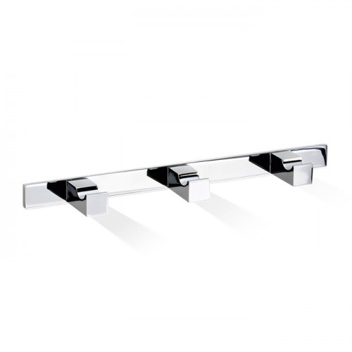 Decor Walther Corner HAK3 Панель с 3 крючками 18x4см, цвет: хром