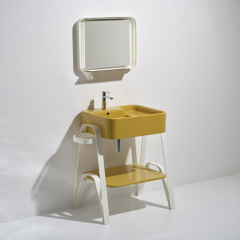 SIMAS HOP Раковина чаша подвесная 60x50xh18 см, без отв. для смесителя, цвет NARCISO