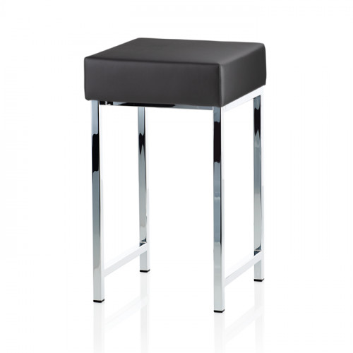 Decor Walther DW 64 Табурет 30x30x52cм, цвет: хром / черный