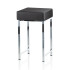 Decor Walther DW 64 Табурет 30x30x52cм, цвет: хром / черный