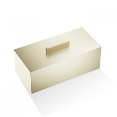 Decor Walther DW 3610 Бокс универсальный 25x12x10.5см, с крышкой, цвет: золото матовое