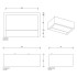 Decor Walther Box 1-15 N LED Светильник на зеркало 15x10x5см, светодиодный, 1x LED 18.4W, цвет: черный матовый