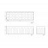 Decor Walther DW 355 Бокс универсальный 30.5x9.5x9.5см, цвет: хром