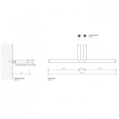 Decor Walther Mikado TPH2 Держатель туалетной бумаги, подвесной, цвет: золото