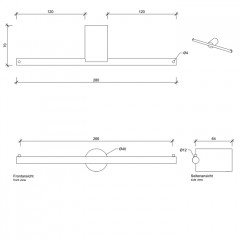 Decor Walther Stone TPH2 Держатель туалетной бумаги, двойной, цвет: белый / хром