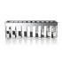 Decor Walther DW 355 Бокс универсальный 30.5x9.5x9.5см, цвет: хром