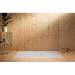 BETTE Supra Душевой поддон прямоугольный 1700х1000х65 мм., сливное отверстие диаметр 90 мм., с шумоизоляцией, BetteАнтислип Sense, цвет белый