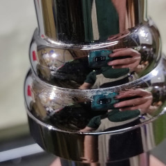 SIMAS Arcade Угловая структура для раковины AR884 и полки AR894, цвет хром (с царапинами/потертостями)