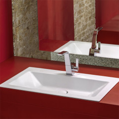 BETTE Loft Раковина встраиваемая сверху 800х495х100 мм, без перелива, с 1 отв под см. цвет белый (СПЕЦЦЕНА со склада)