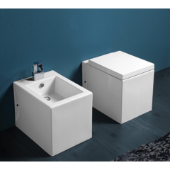 Simas Frozen унитаз напольный приставной 37.5х51см, цвет белый(без крепежа F90)