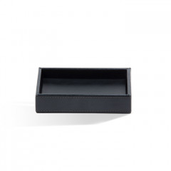 Decor Walther Brownie Tab S Лоток универсальный 12.5x9.5см, цвет: черная кожа