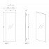 Decor Walther Space 034100 Зеркало 34x100см