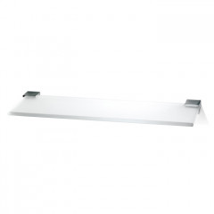 Decor Walther Corner GLA40 Полочка стеклянная 40x12см, цвет: хром