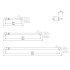 Decor Walther Classic HTE60 Полотенцедержатель 60см, цвет: хром